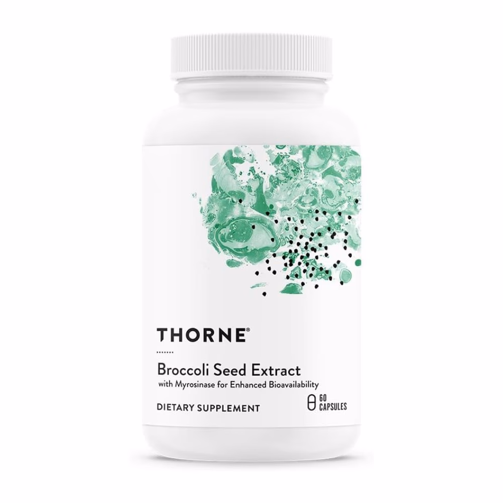 Thorne Broccoli Seed Extract- 60 Capsules 1