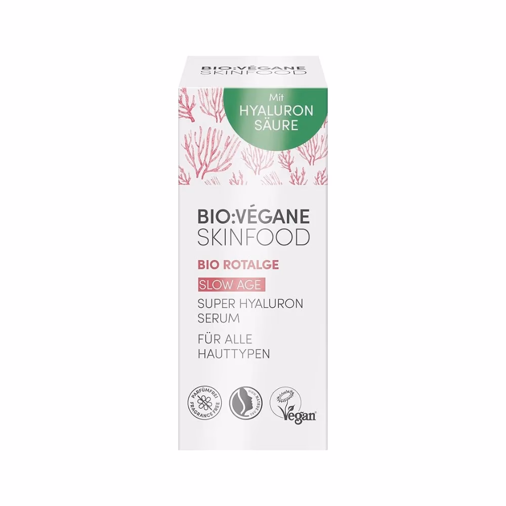 BIOVEGANE Skinfood Organic Red Algae Hyaluronic Serum 15ml