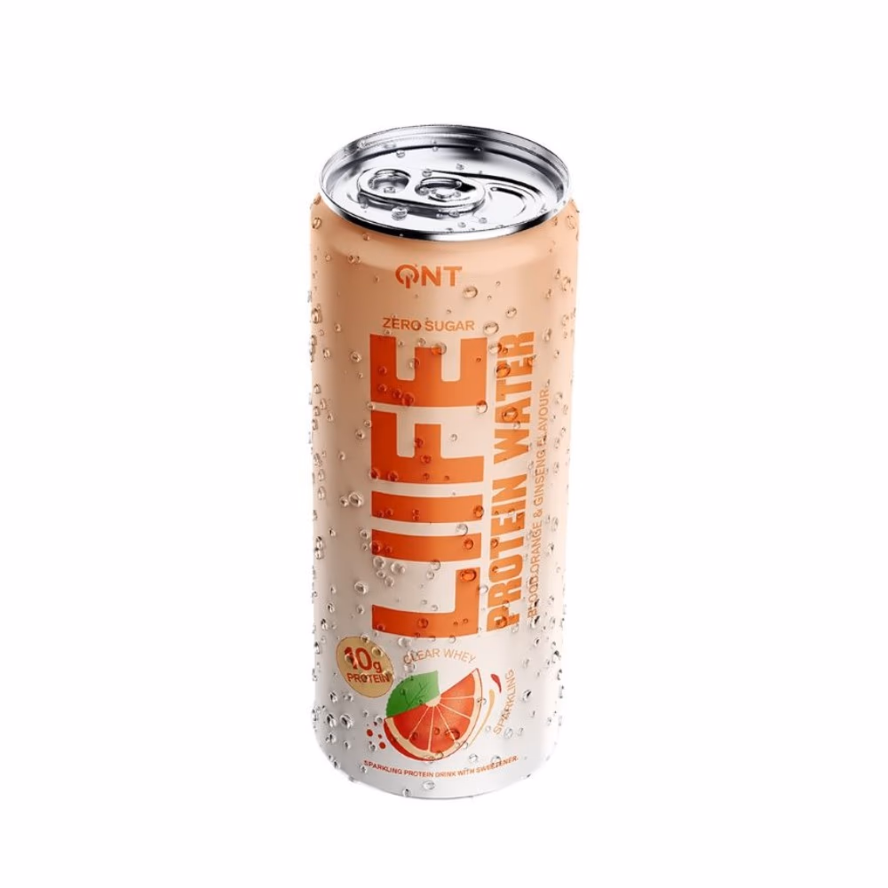 QNT Liife Protein Water Blood Orange Ginseng 330ml