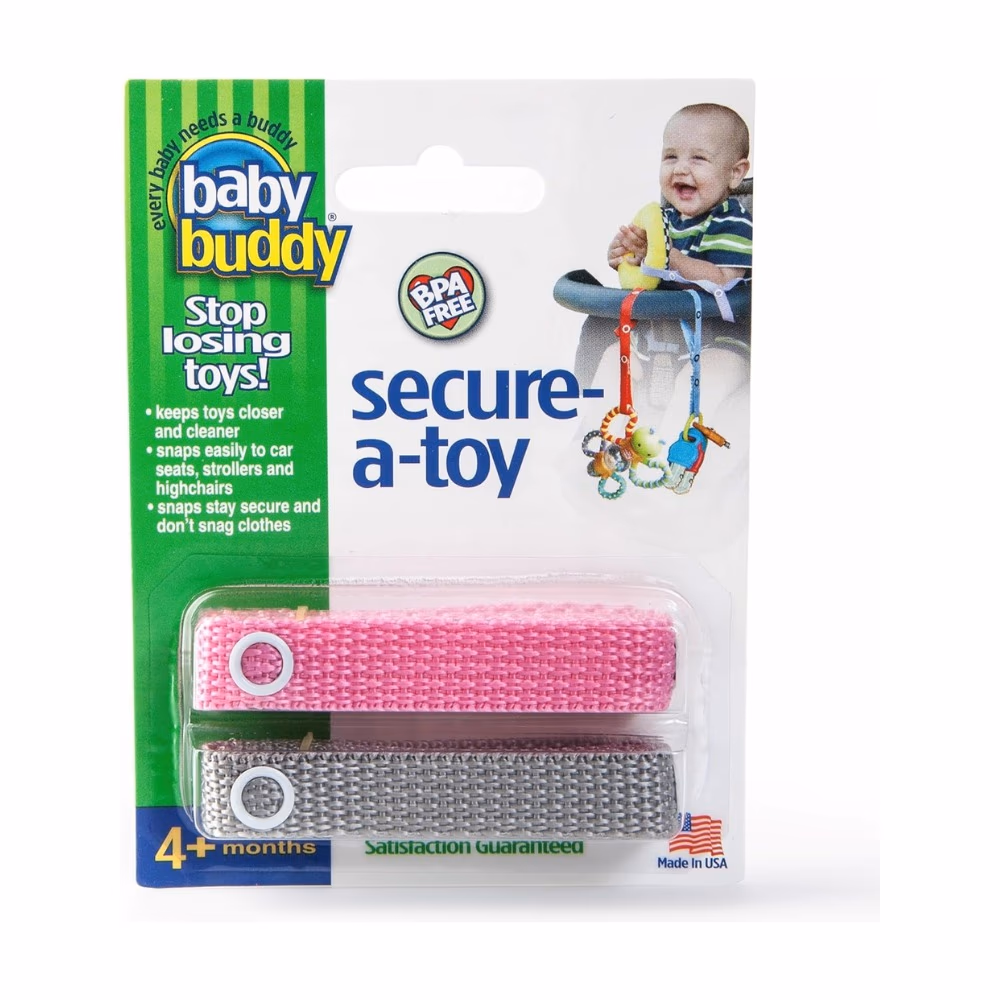 Baby Buddy Secure-A-Toy 4+ Months 1