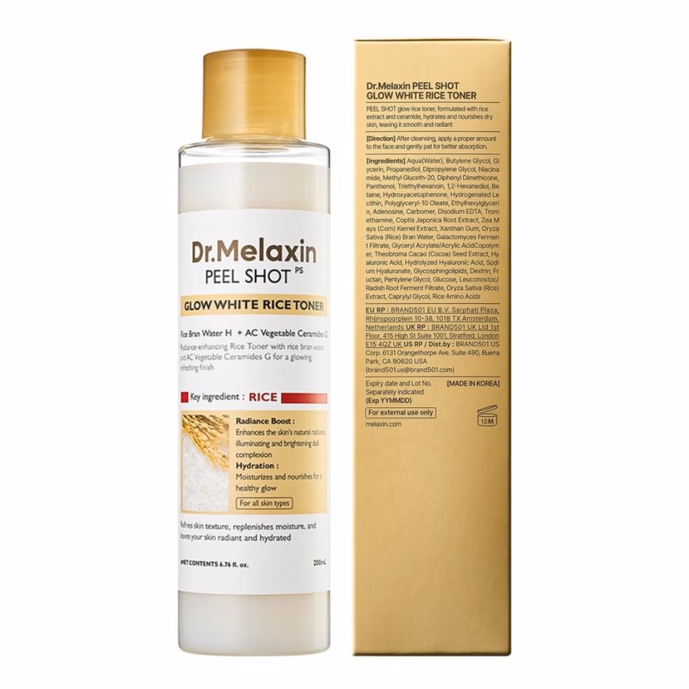 Dr Melaxin Glow White Rice Toner 200ml
