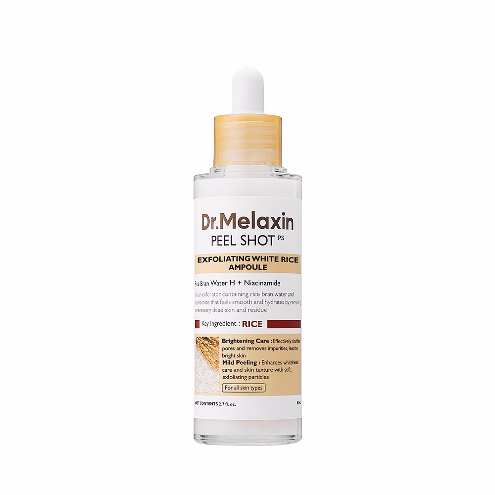 Dr Melaxin Exfoliating White Rice Ampoule 80ml 1