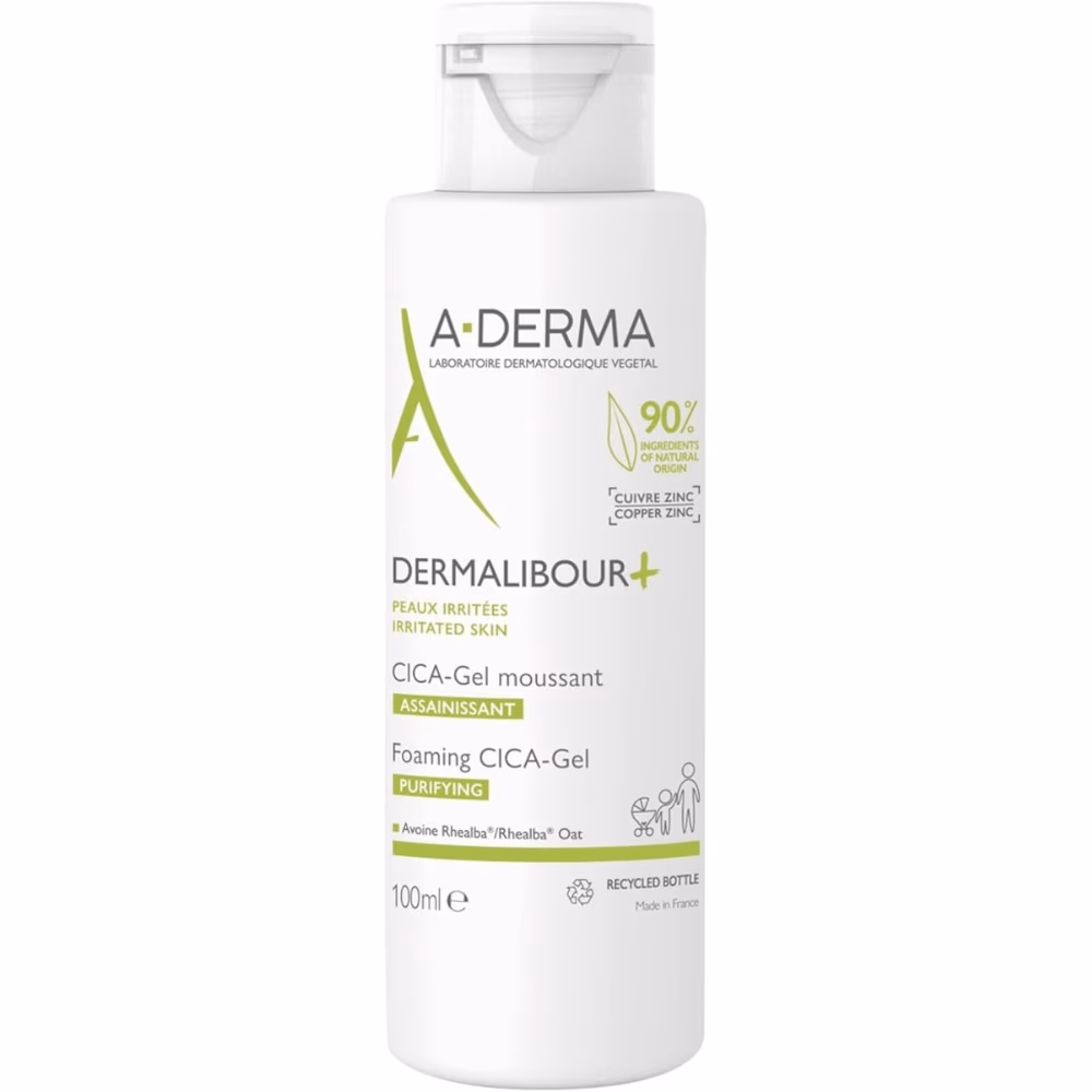 A-Derma Dermalibour+ Purifying Foaming CICA-Gel (100ml)