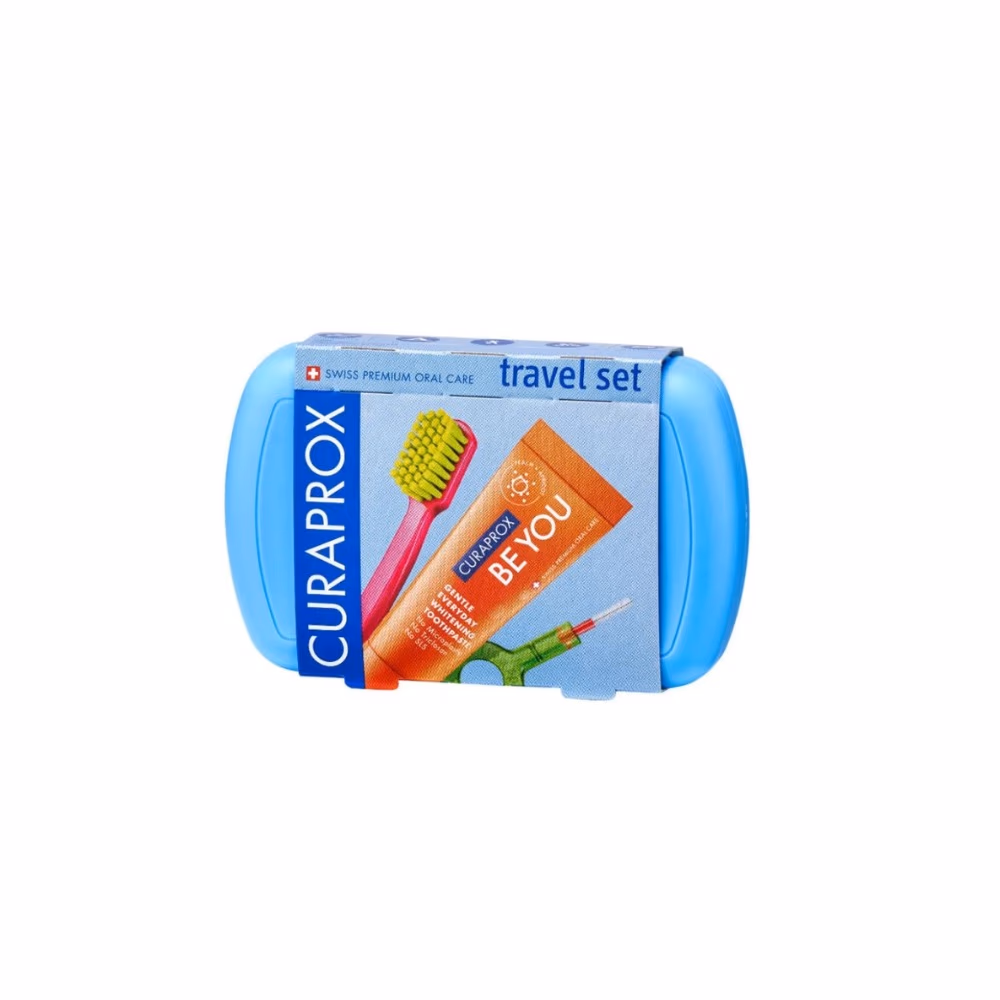 Curaprox Oral Care Travel Set (Blue)