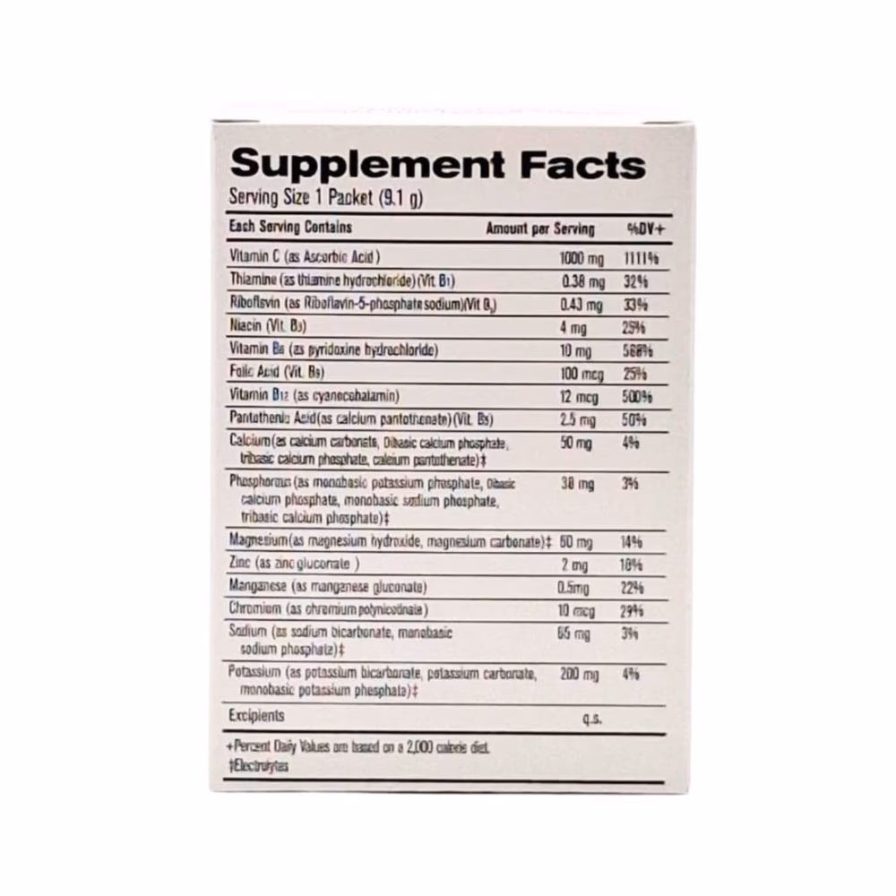 Limcee Extra 1000mg Vitamin C Sachets (10 Count) 2