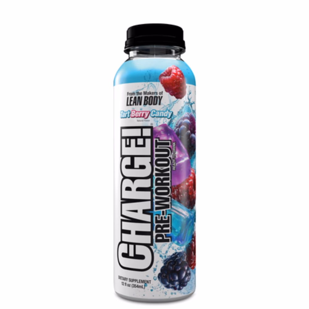 Labrada Charged Pre-Workout RTD - Tart Berry Candy (354ml) 1