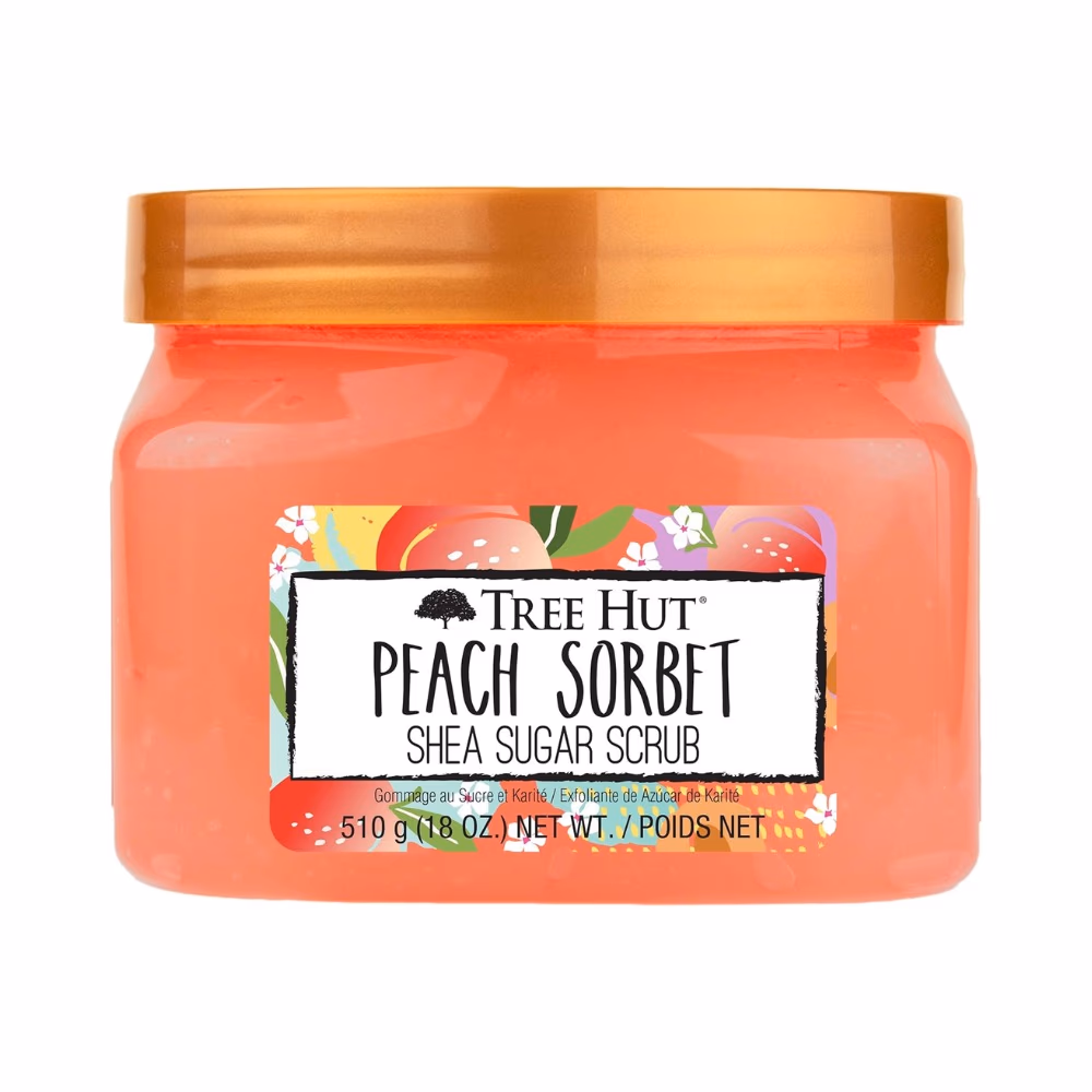 Tree Hut Peach Sorbet Shea Sugar Scrub (510g) 1