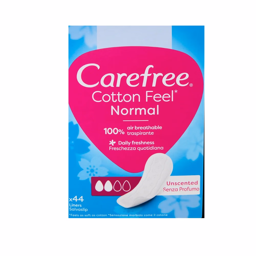 Carefree Cotton Feel Normal Liners – 44 Count 1
