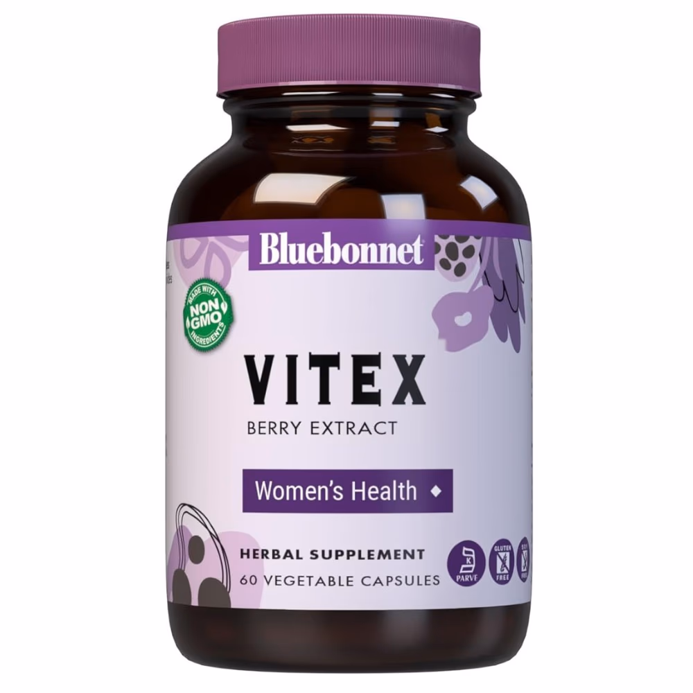 Bluebonnet Vitex Extract 60 Veg Caps 1