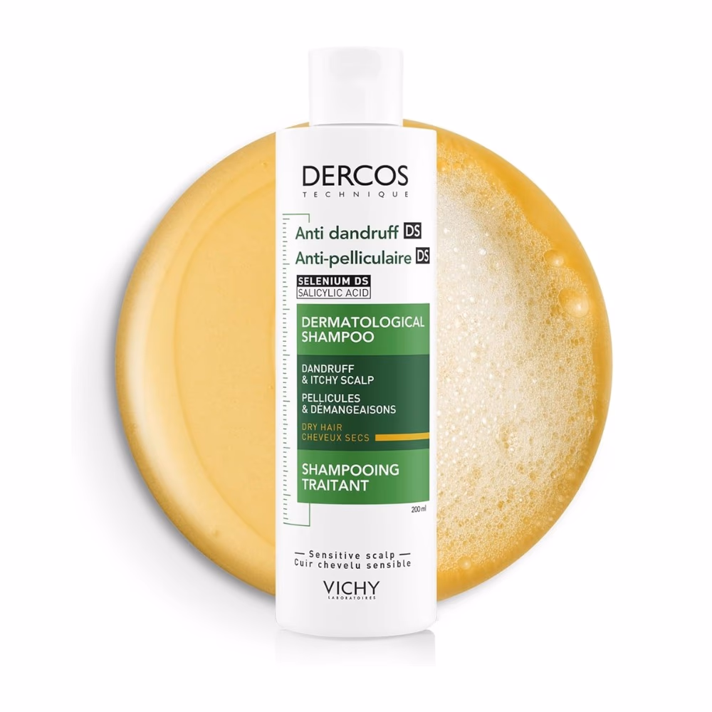 Vichy Dercos Anti Dandruff Shampoo for Dry Hair 200ml