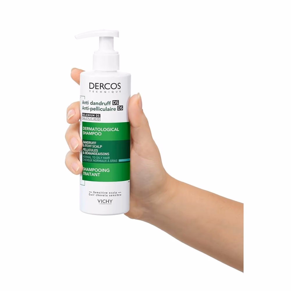 Vichy Dercos Anti Dandruff Shampoo Normal to Oily Hair 390ml 3