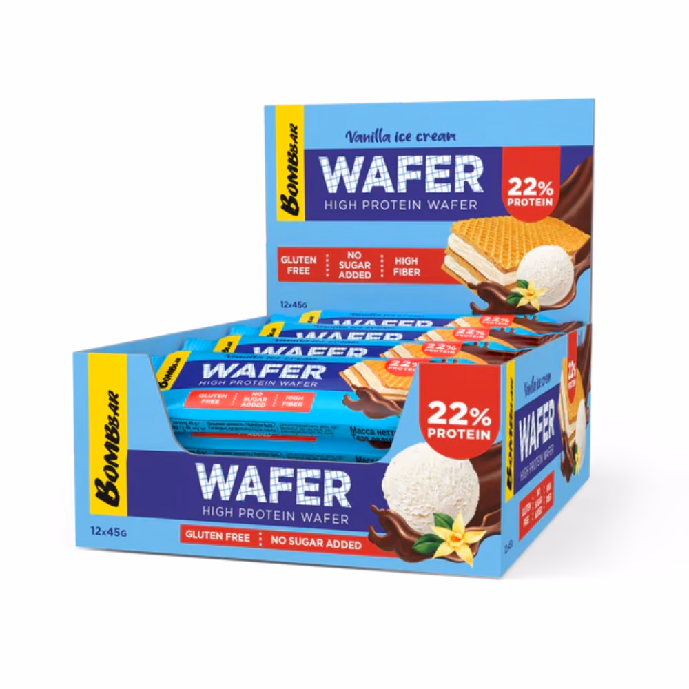 BomBBAR Protein Wafer Vanilla Ice Cream 45g 2