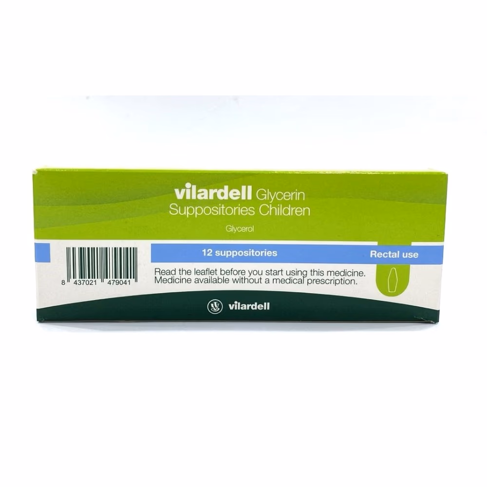 Vilardell Glycerin Suppositories for Children  1