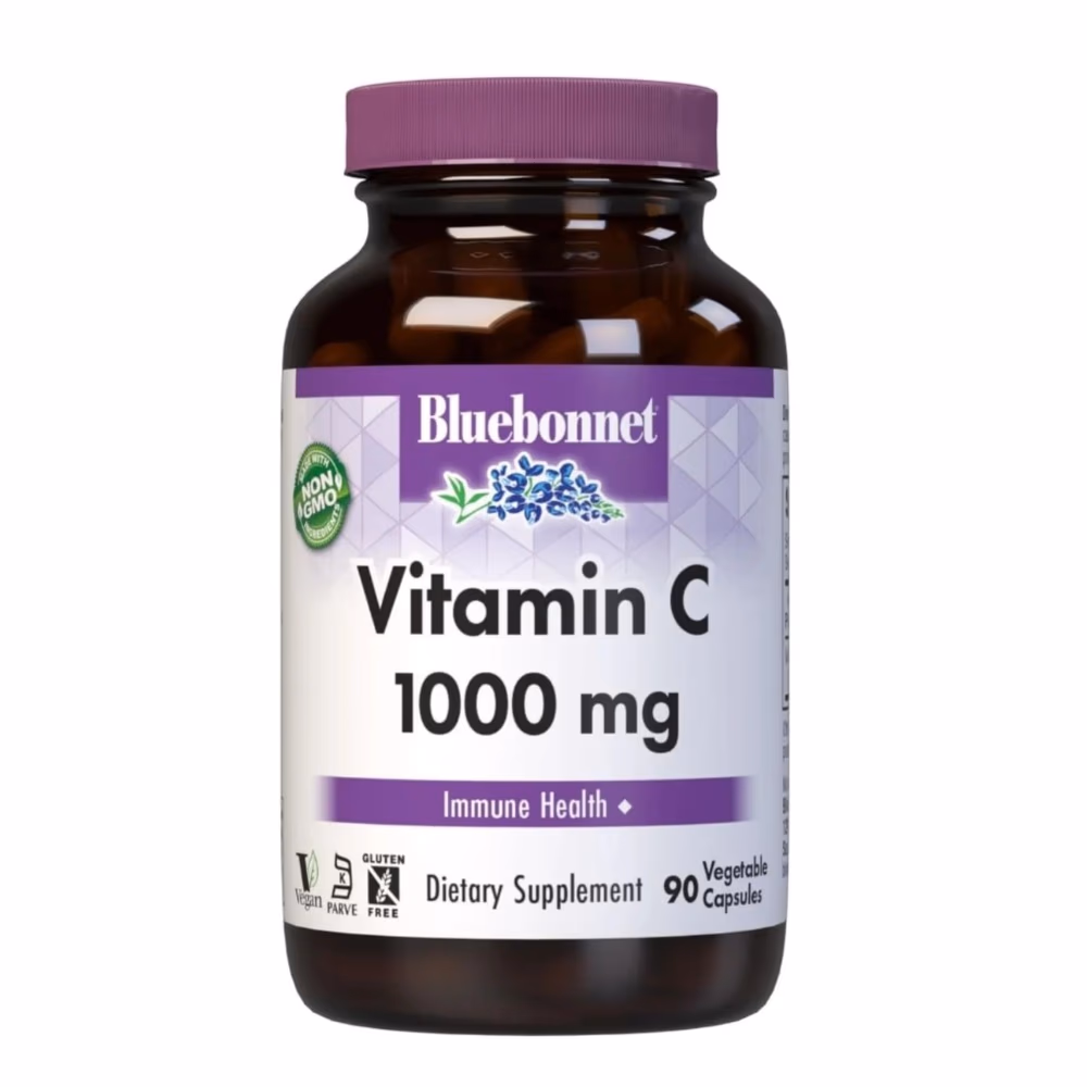 Bluebonnet Buffered Vitamin C 1000mg 90 Capsules 1