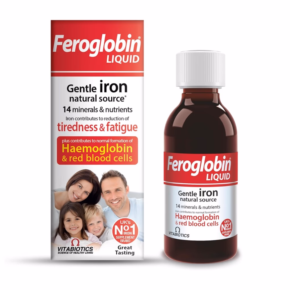 Vitabiotics Feroglobin Syrup 200ml  1