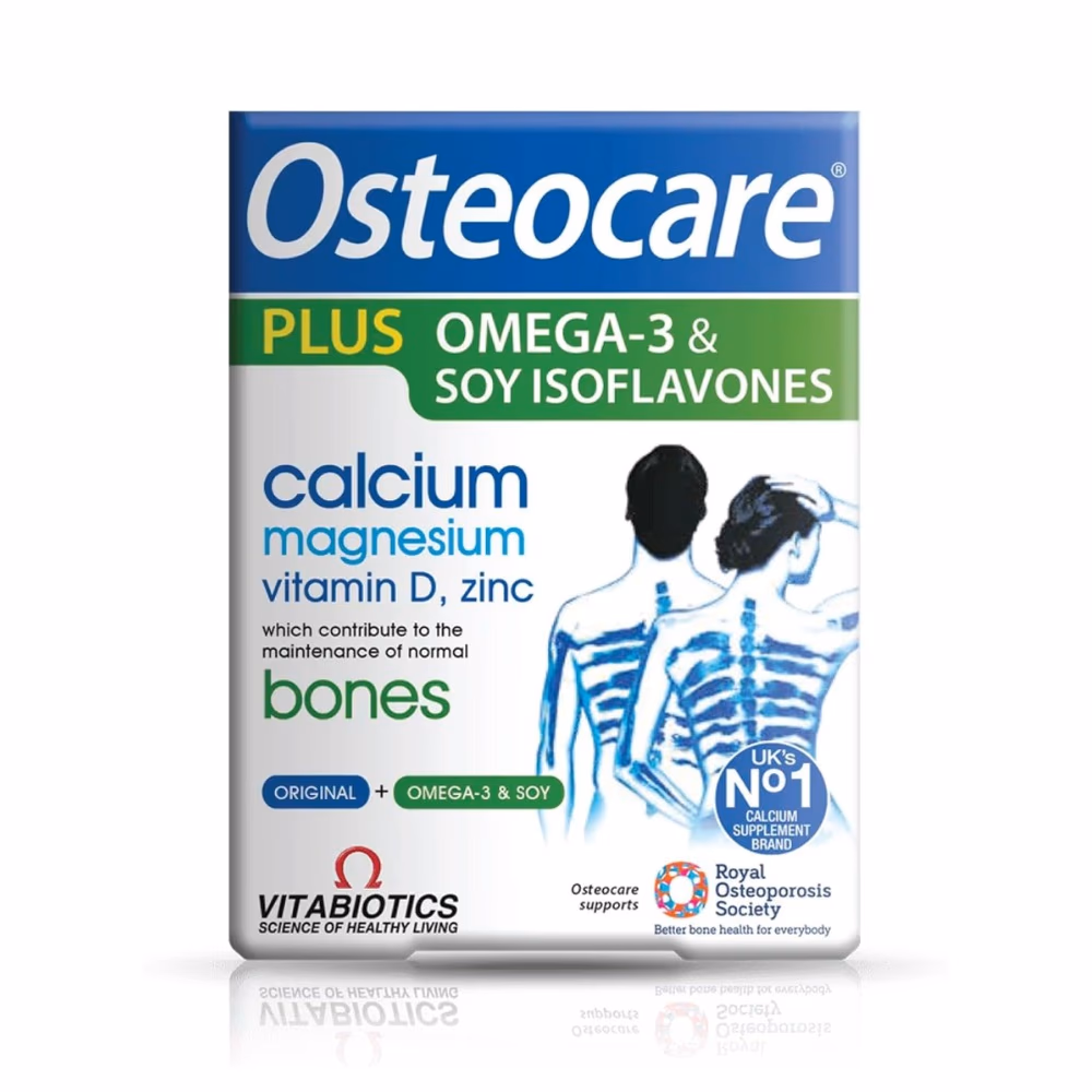 Vitabiotics Osteocare Plus Omega-3 Dual Pack 84 Tabs 1