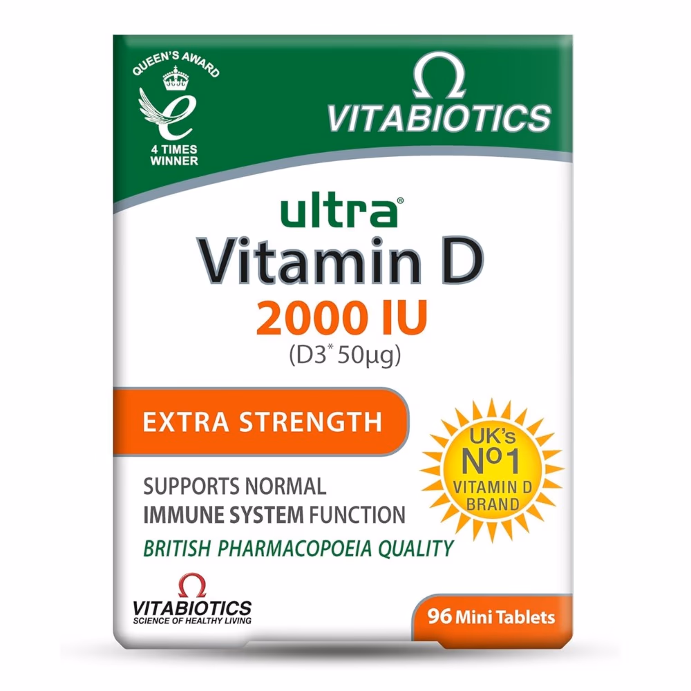 Vitabiotics Ultra Vitamin D 2000IU 96 Tabs