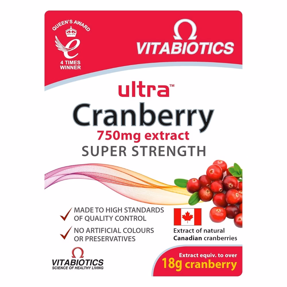 Vitabiotics Ultra Cranberry Cap 30S 1