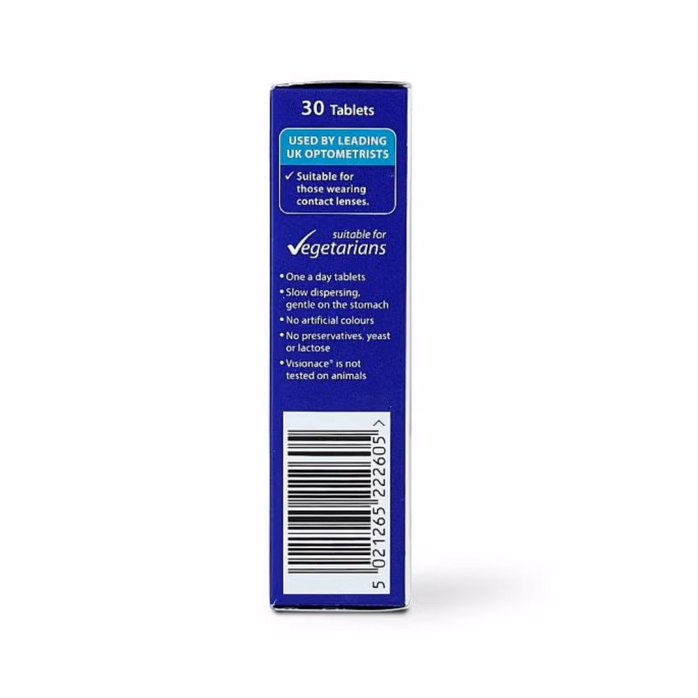 Vitabiotics Visionace - 30 Capsules  2