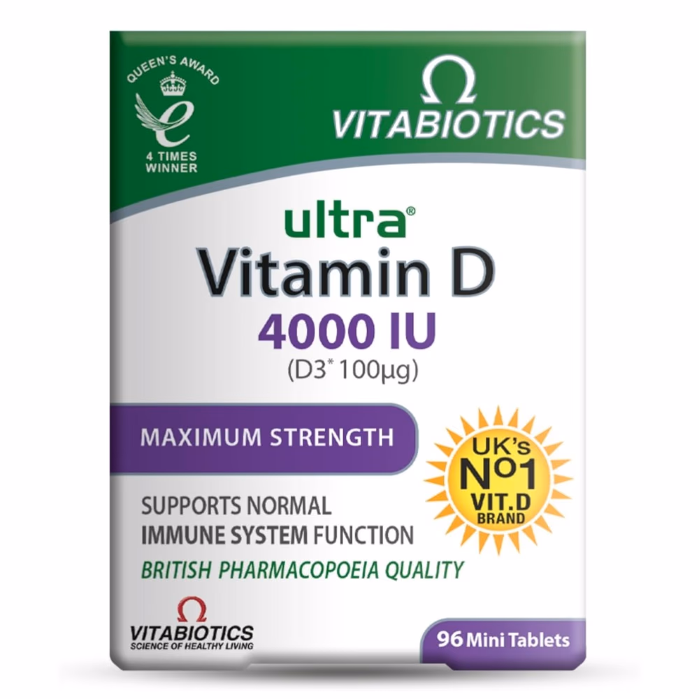 Vitabiotics Ultra Vitamin D 4000IU 90 Tablets 1