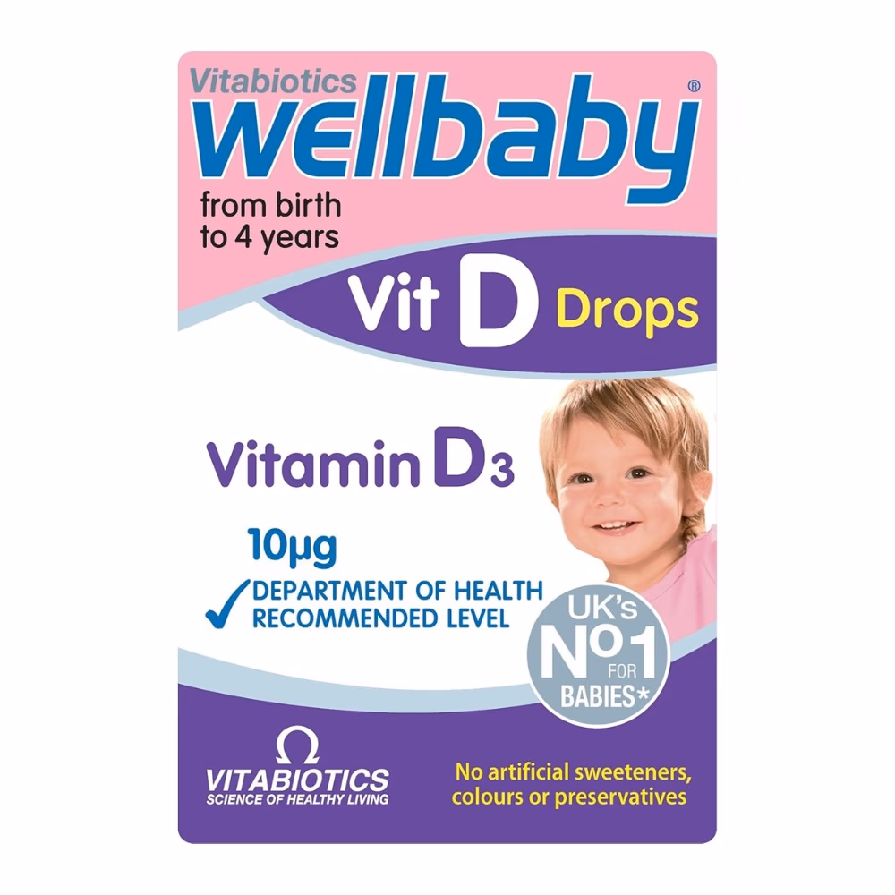 Vitabiotics Wellbaby Vitamin D Drops 30ml