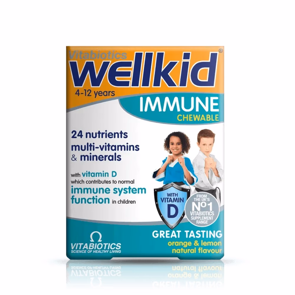 Vitabiotics Wellkid Immune 30 Chew Tabs