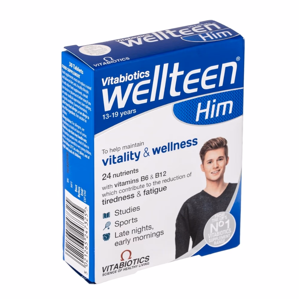 Vitabiotics Wellteen Him 30 Tabs