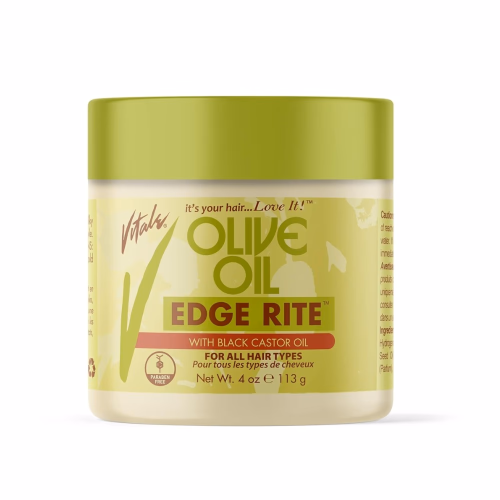 Vitale Olive Oil Edge Rite with Black Castor Oil 113g