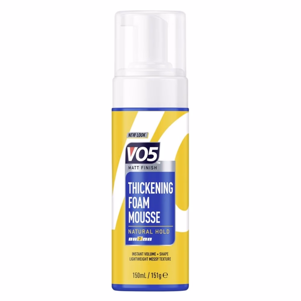 VO5 Thickening Foam Mousse Natural Hold 150ml 1