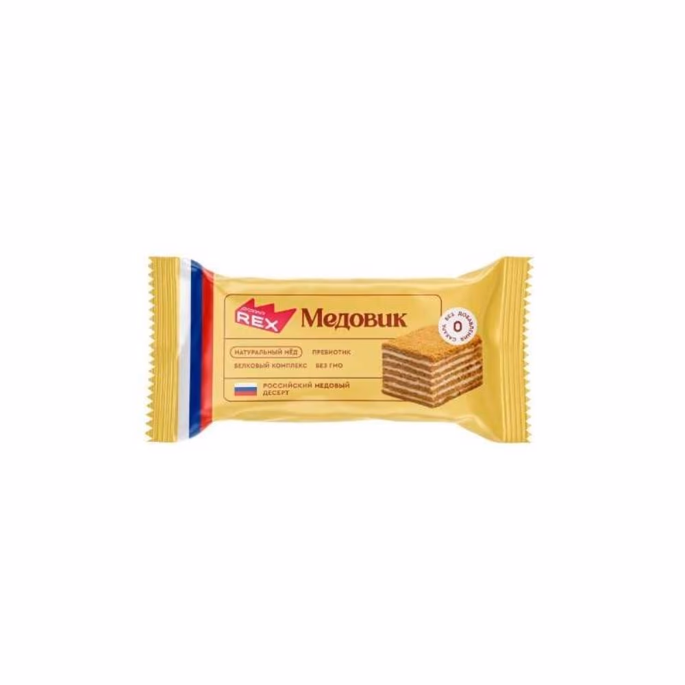 Rex Protein Cake Honey Russia 40g