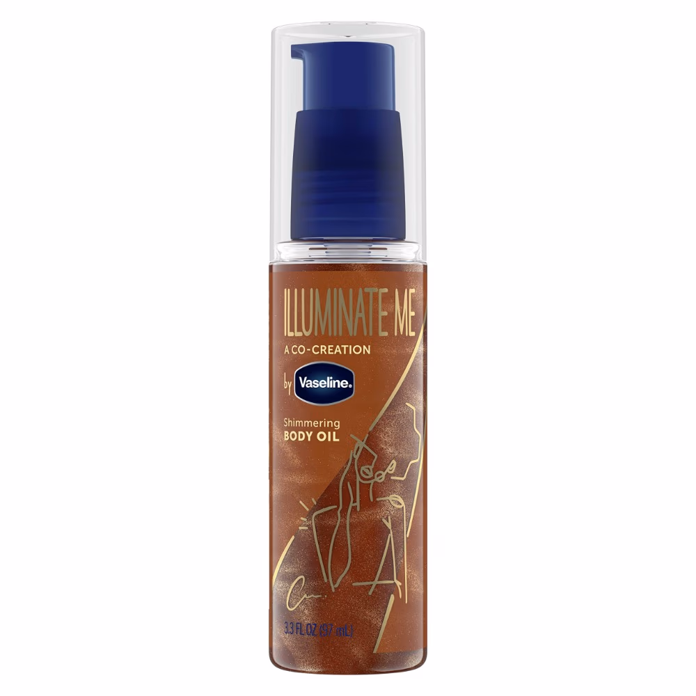 Vaseline Illuminate Me Shimmering Body Oil 97ml 1