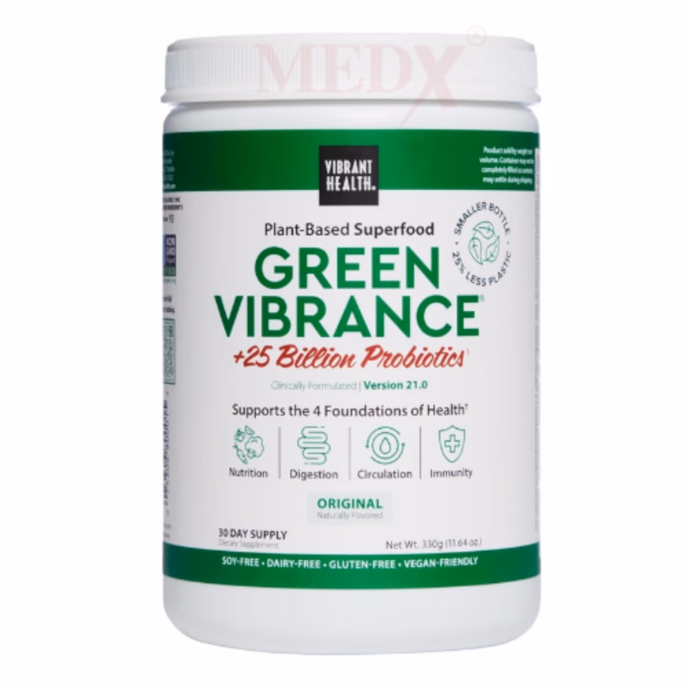 Vibrant Health Green Vibrance Superfood Powder, 337g