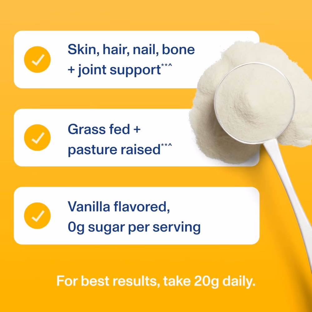 Vital Protein Collagen Peptides Vanilla Flavor 327gm 4