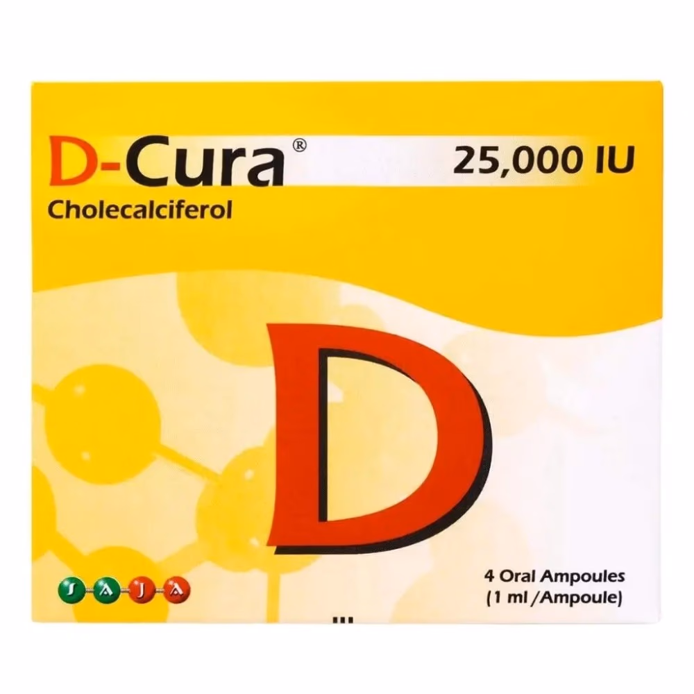 D Cura 25,000 IU Oral Ampoules