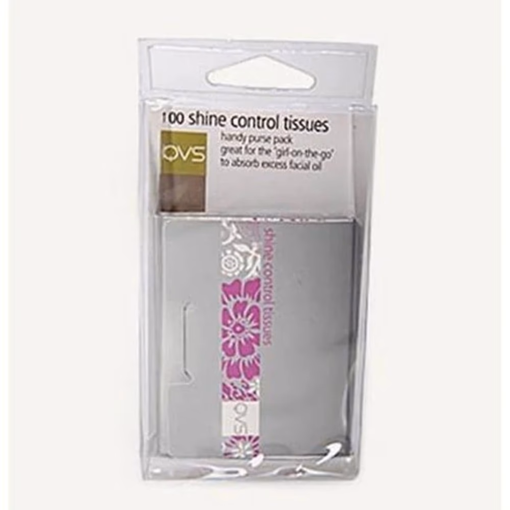 QVS Shine Control Tissues 100s