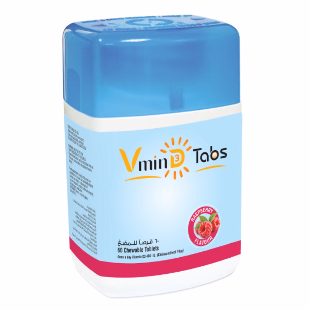 Vmin D3 Chewable Tablet 60s