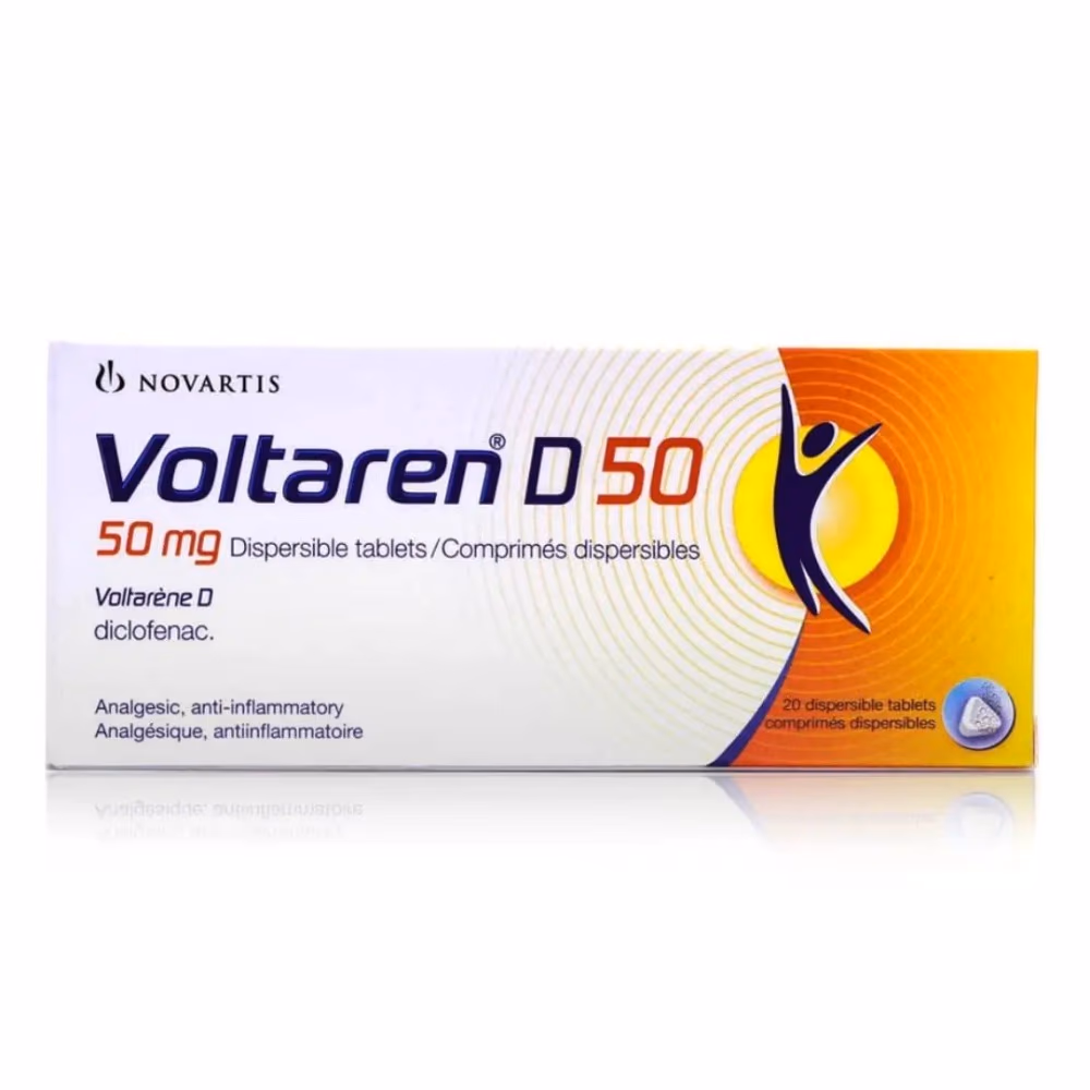 Voltaren D 50mg Tab 20s 1