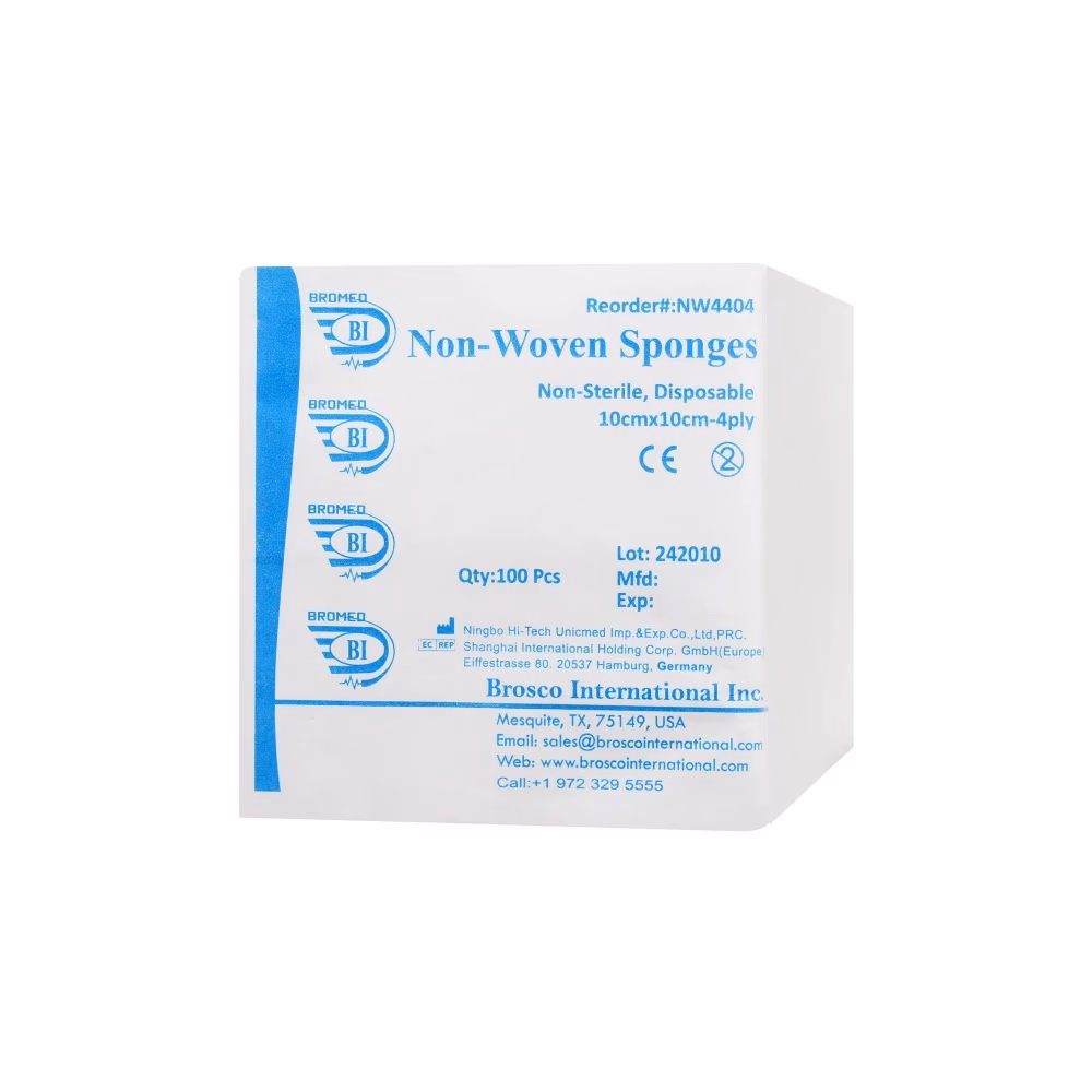 Bromed Non Woven Sponges 10x10 4Ply 1