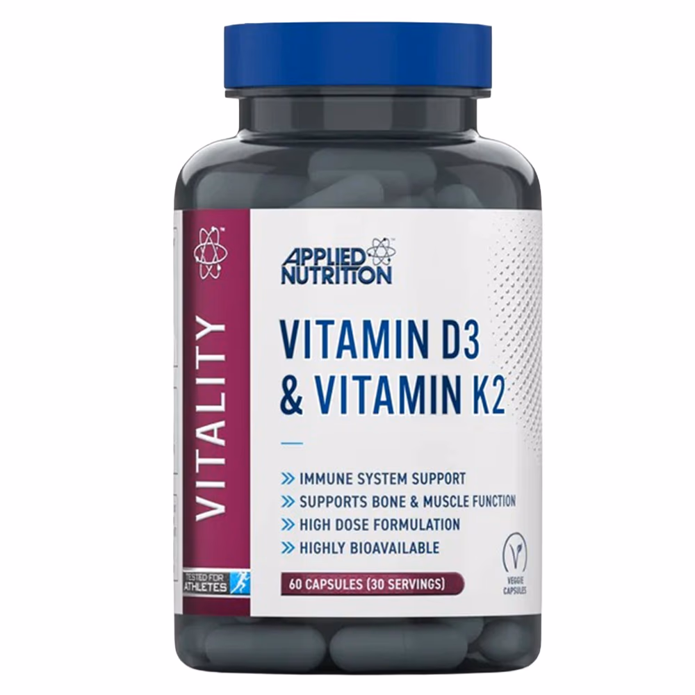 Applied Nutrition Vitamin D3 & K2 (60 Capsules) 1