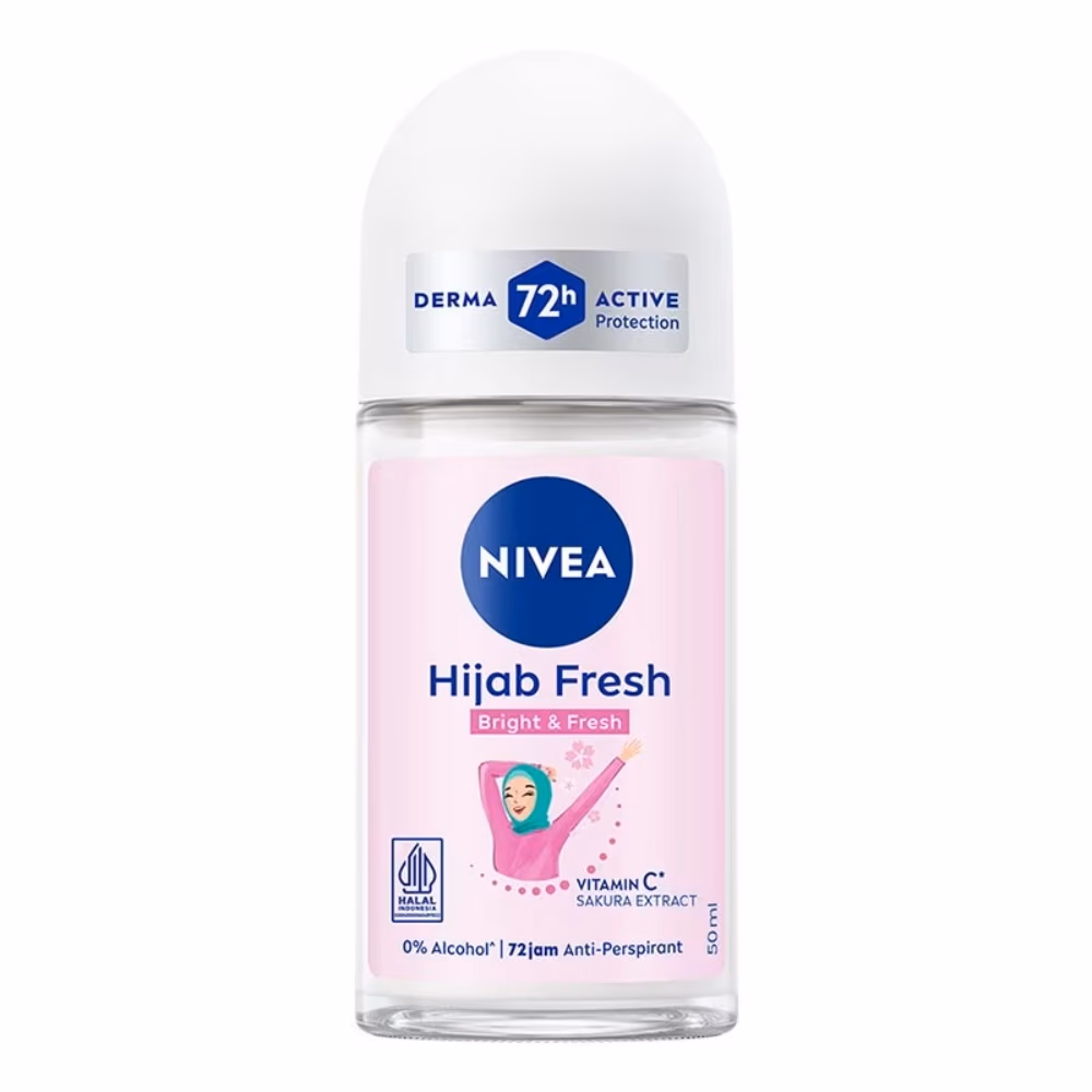 Nivea Hijab Fresh Bright & Fresh Deo Roll 50ml 1