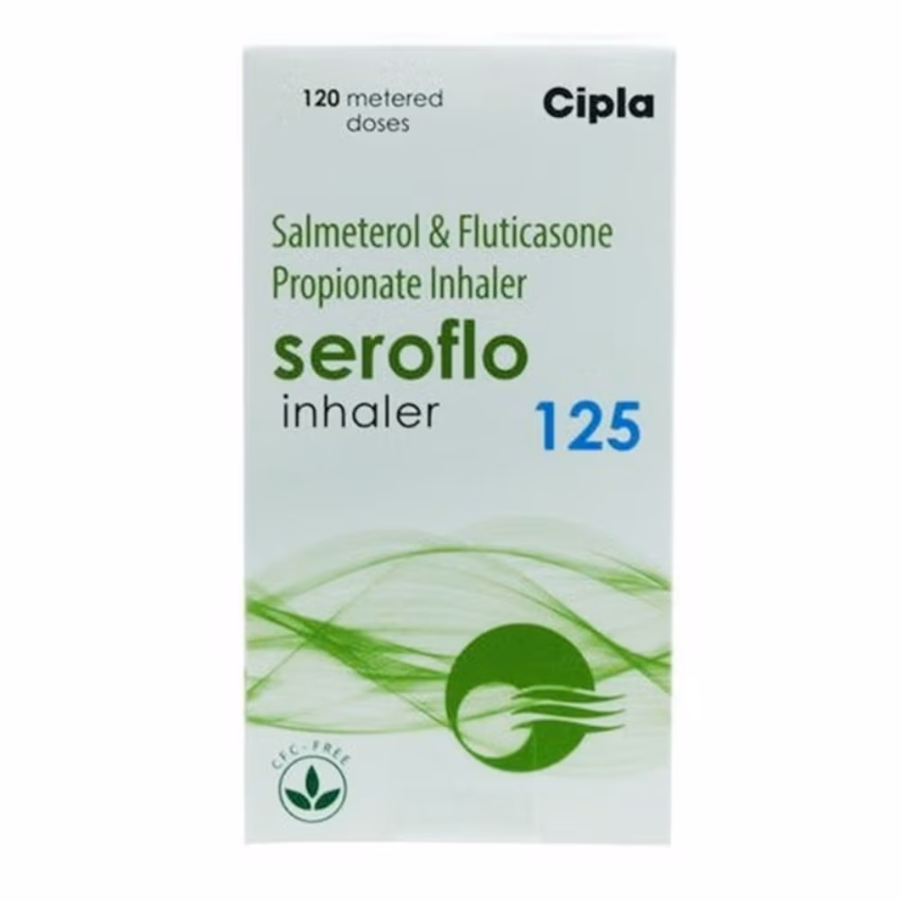 SEROFLO 125mcg Inhaler 120 Doses 1