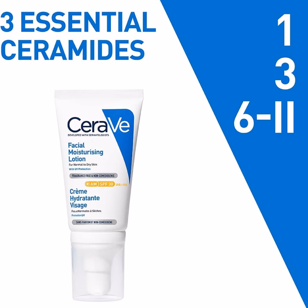 CeraVe AM Facial Moisturizing Lotion SPF 30 60ml  2