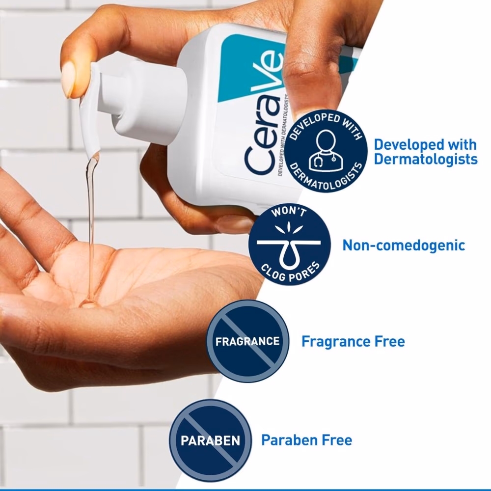 CeraVe Acne Control Cleanser 355ml – Salicylic Acid Face Wash for Clearer Skin 3