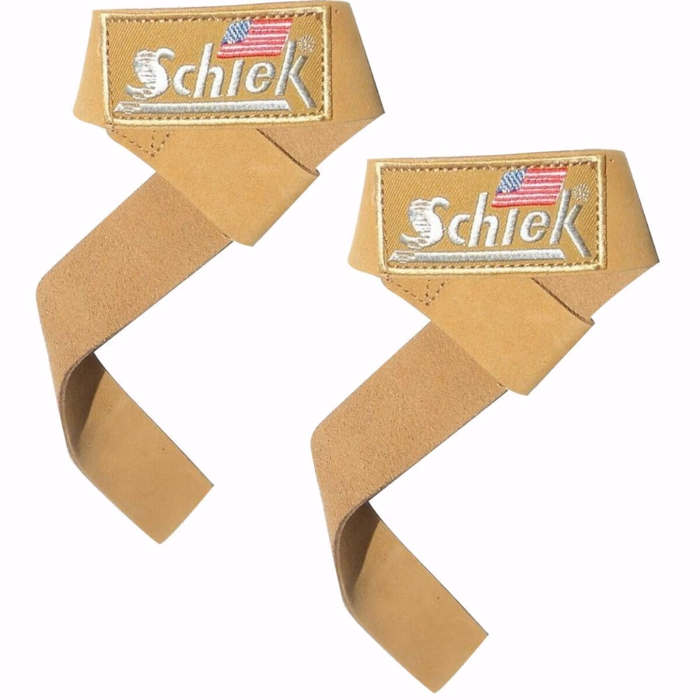 Schiek Leather LiftingStrap  Tan 1