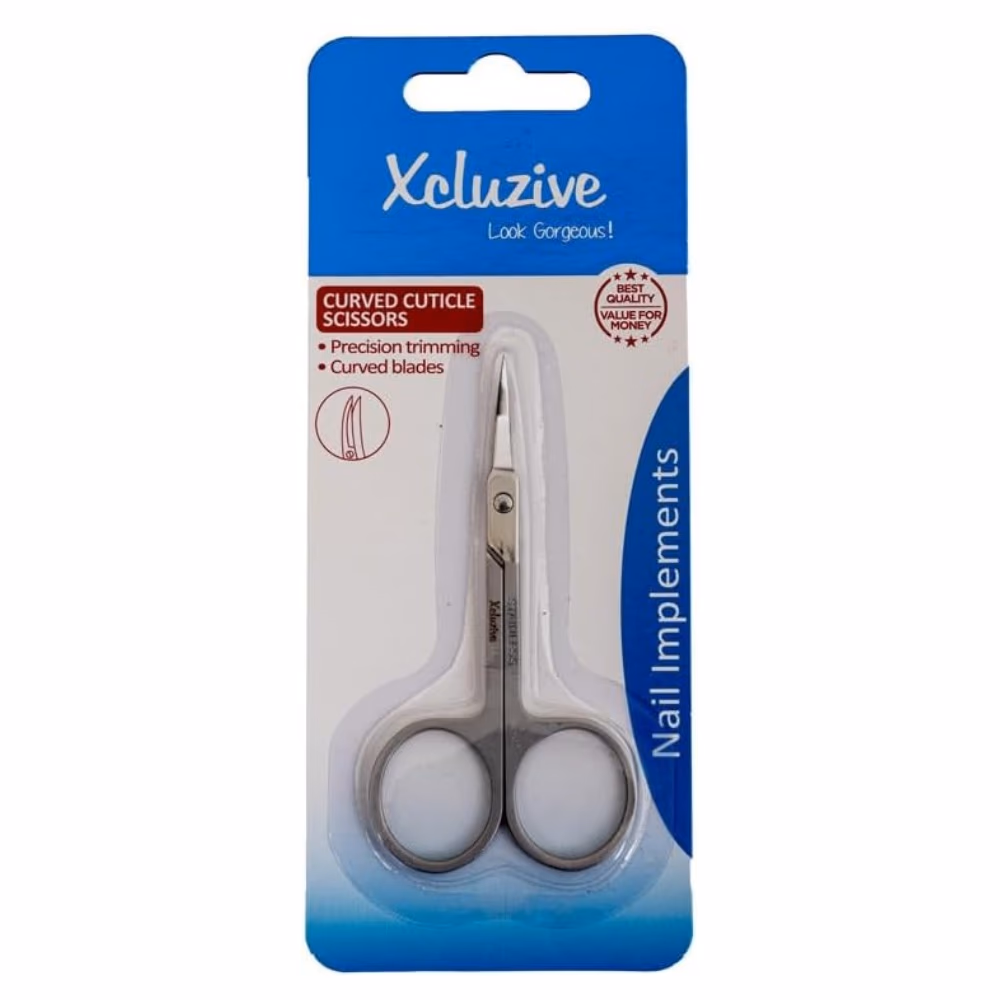 Xcluzive Curved Cuticle Scissors 1