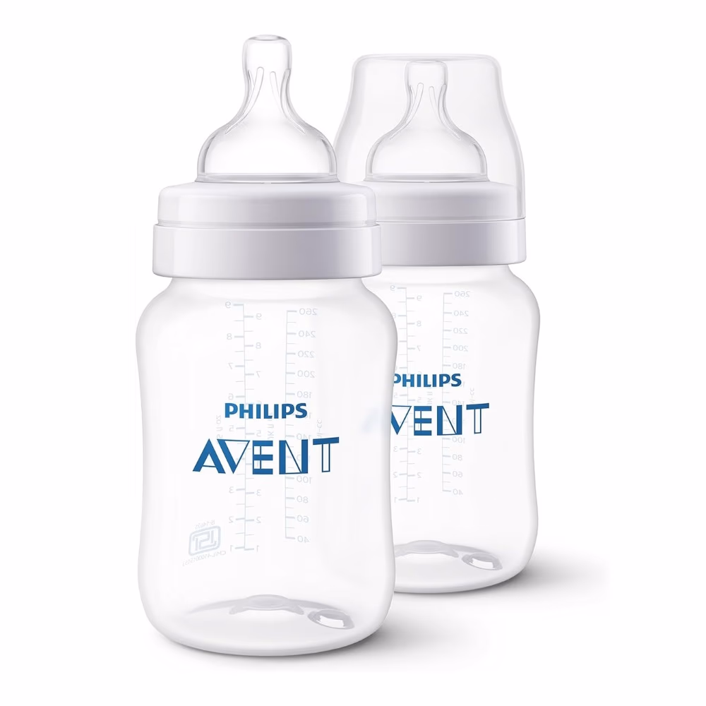 Philips Avent Feeding Bottle Glass Twins 260ml 1