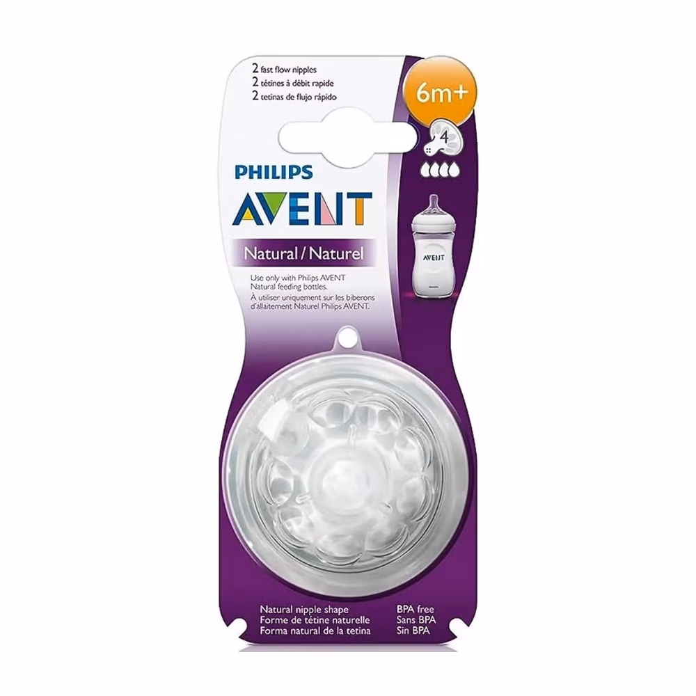 Philips Avent Natural Teat 6 Month Plus