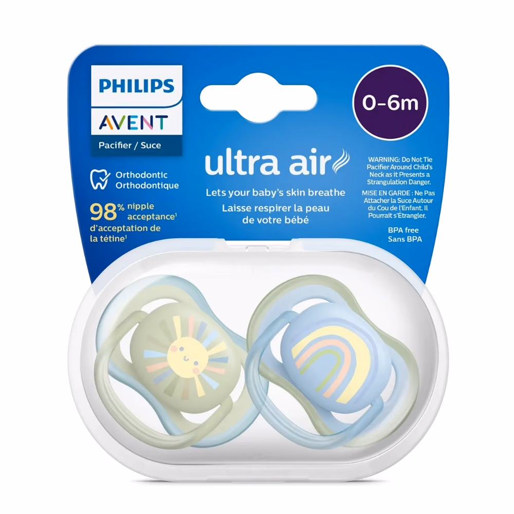 Philips Avent SCF 085/58 Ultra Air Pacifier 0-6M Boy 1