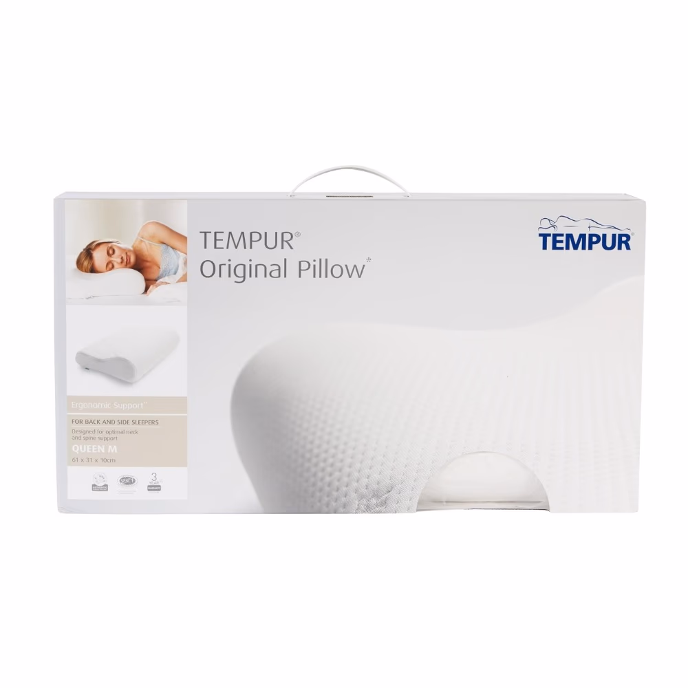 Tempur Original Pillow Queen Medium 61x31x10/7CM