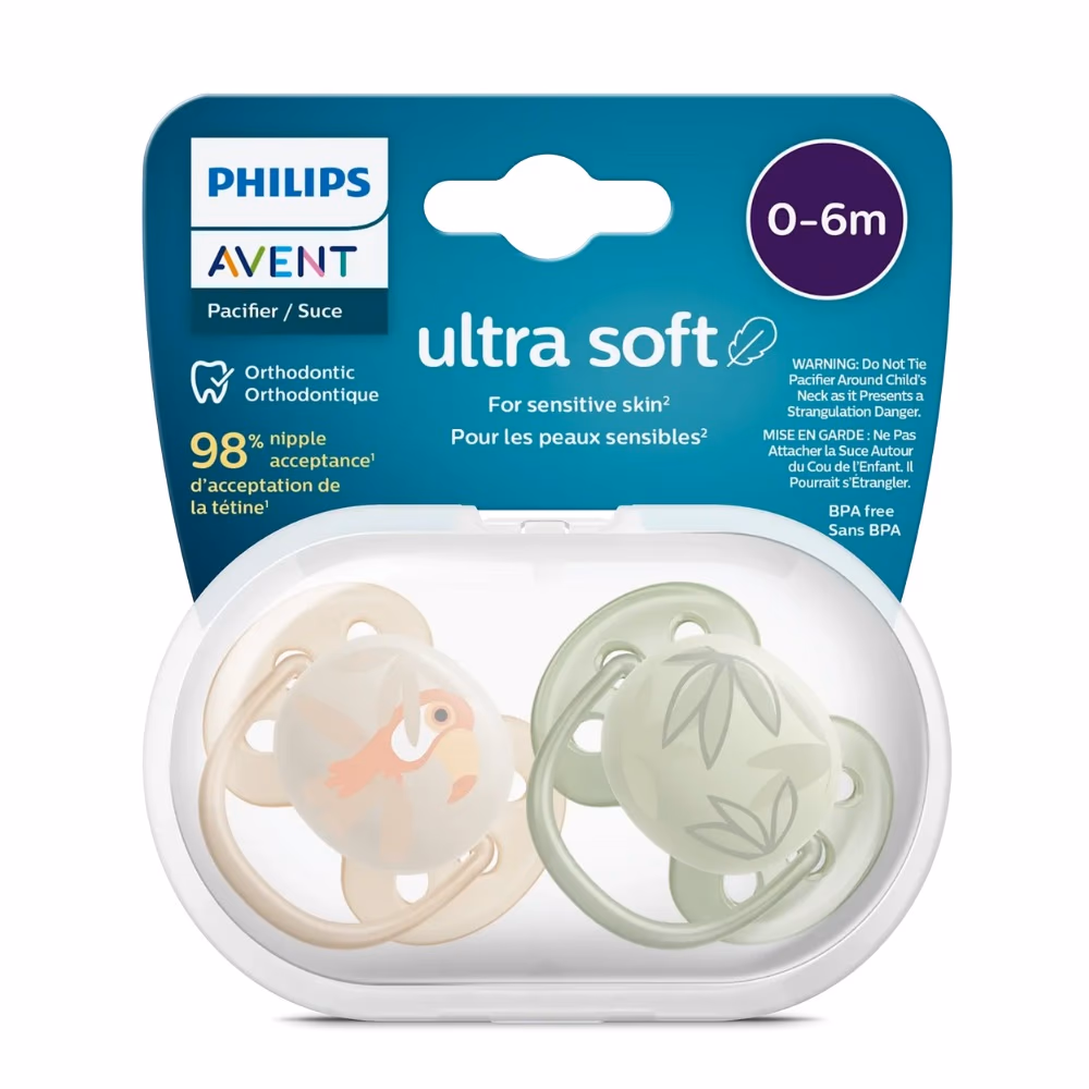 Avent SCF 091/07 Ultra Soft Pacifier 0-6M Boy